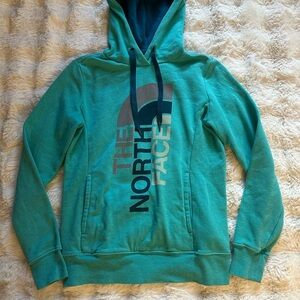 Women’s The North Face Teal Hoodie - size small